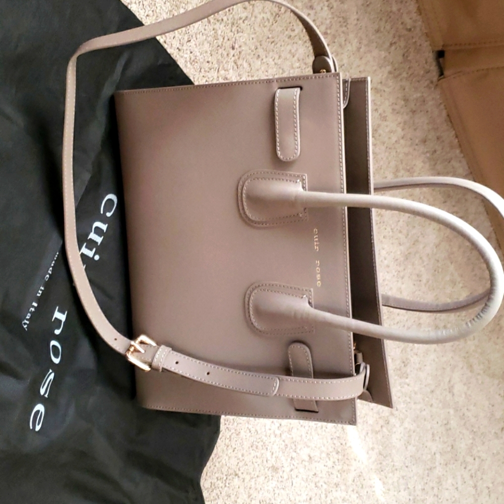 Cuir Rose light gray/neutral handbag